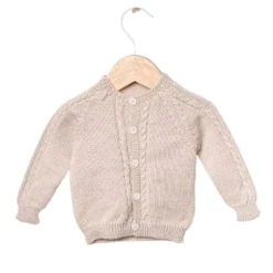 Wedoble Cardigan, Merinoull, Beige Discount