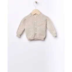 Wedoble Cardigan, Merinoull, Beige Discount