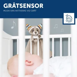 Zazu- Robin Vaskebjørn - Smokketeppe m/musikkboks Clearance