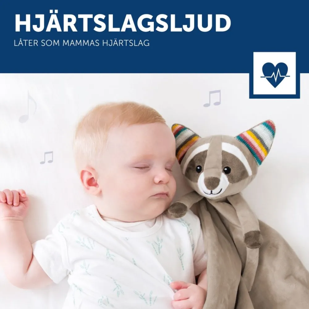 Zazu- Robin Vaskebjørn - Smokketeppe m/musikkboks Clearance