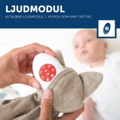 Zazu- Robin Vaskebjørn - Smokketeppe m/musikkboks Clearance